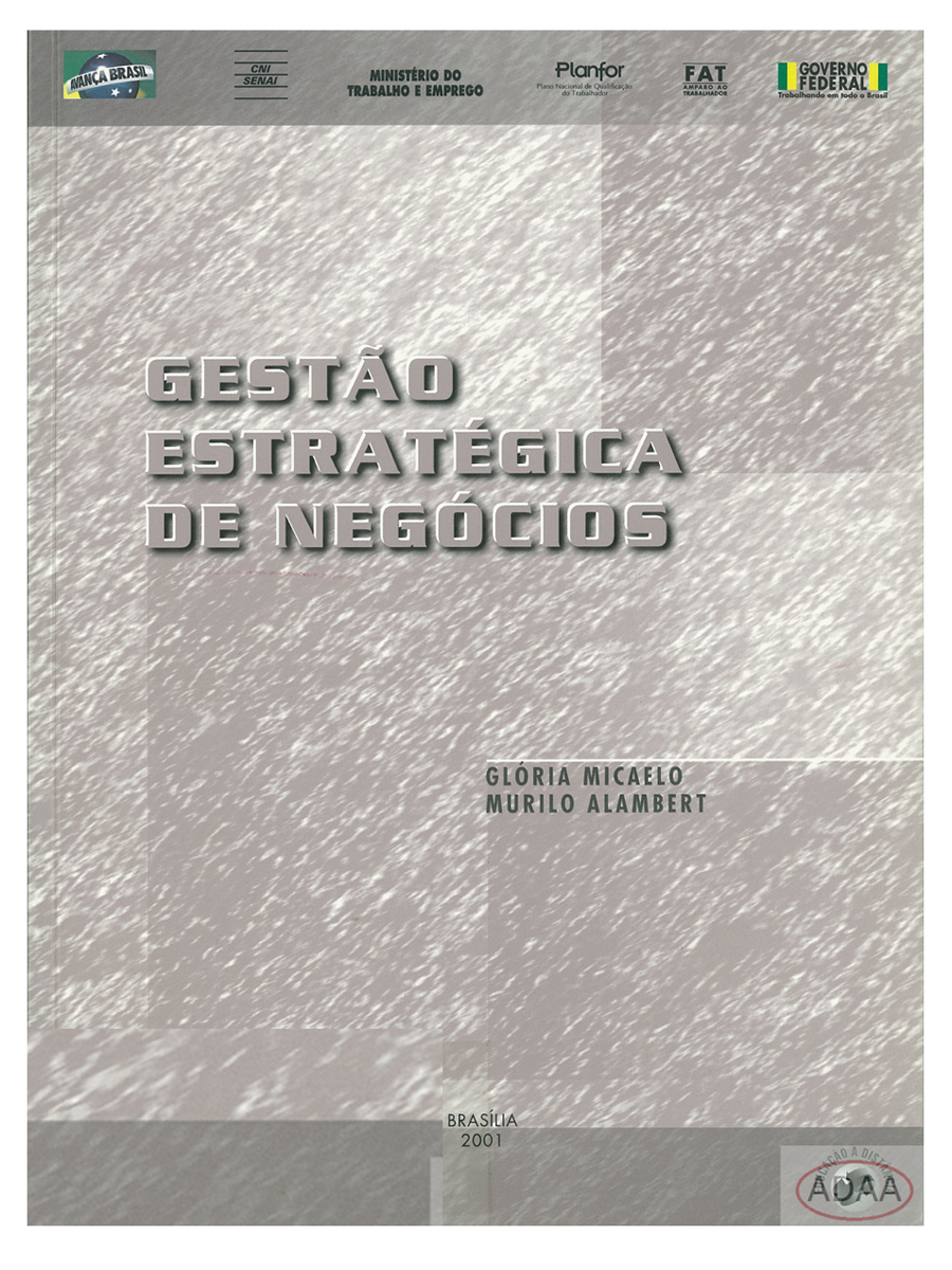 GESTÃO ESTRATÉGICA DE NEGÓCIOS 