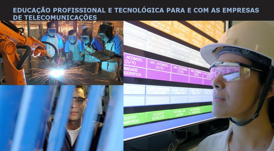 FORMAÇÃO PROFISSIONAL COM E PARA O SETOR DE TELECOMUNICAÇÕES